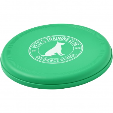 Max plastmasas suņu frisbijs ar logotipu, Zaļš – detaļas skats 4