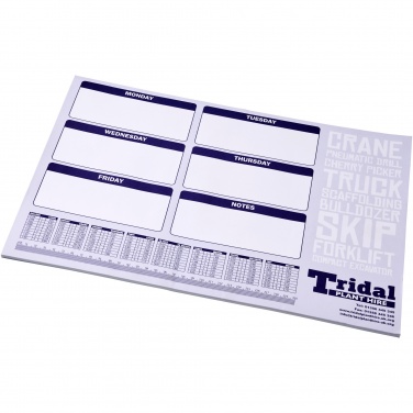 Desk-Mate® A2 piezīmju grāmatiņa, Balts, krāsas variants