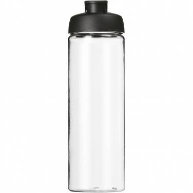 H2O Active® Vibe 850 ml sporta pudele ar atveramu vāciņu, Caurspīdīgs / melns – detaļas skats 2
