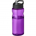 H2O Active® Eco Base 650 ml sporta pudele ar snīpa vāciņu, Violeta / vienkrāsains melns