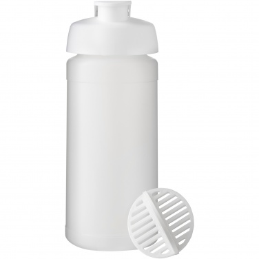 Baseline Plus 500 ml šeikera pudele, Balts / matēti caurspīdīgs – detaļas skats 2