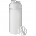 Baseline Plus 500 ml šeikera pudele, Balts / matēts dzidrs