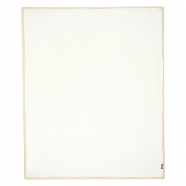 Logotrade Ideja dāvanas foto: Kliņģerīšu GRS sertificēta RPET polārā flīsa un šerpa sega