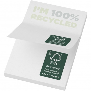 Sticky-Mate® otrreizējās pārstrādes līmlapiņas 50 x 75 mm , Balts, krāsas variants