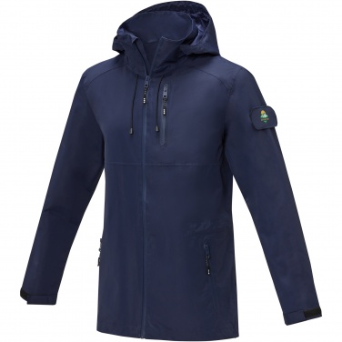 Kai unisex viegla GRS apļveida jaka no pārstrādāta ar logotipu – detaļas skats 6