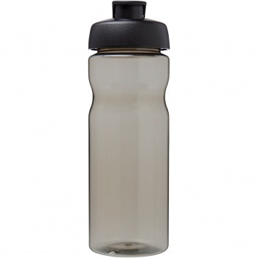 H2O Active® Base Tritan™ 650 ml sporta pudele ar atveramu vāciņu, Ogļu pelēks / melns – detaļas skats 2