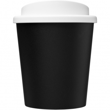 Americano® Espresso Eco 250 ml termokrūze no pārstrādāta materiāla, Melna / balta – detaļas skats 2