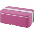 MIYO viena slāņa pusdienu kastīte , Magenta / Balta