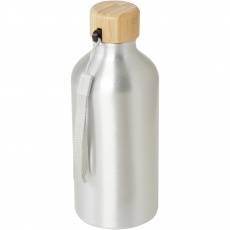 Malpeza 500 ml RCS sertificēta pārstrādāta alumīnija ūdens pudele