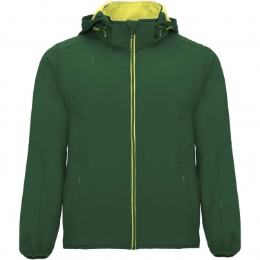 Siberia unisex softshell jaka, Pudele zaļa, XS, krāsas variants