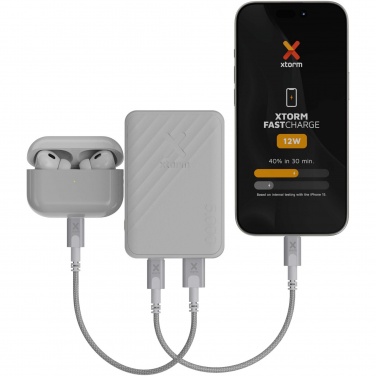 Logotrade ziemassvētku dāvanas foto: Xtorm XG205 Go2 12W 5000 mAh ātrās uzlādes jaudas banka 