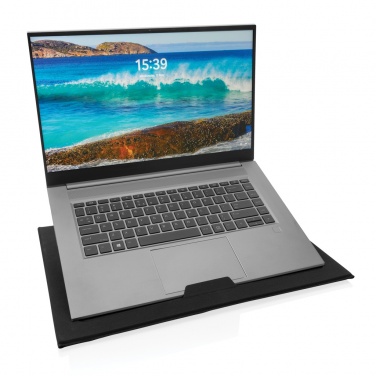 Logotrade biznesa dāvanas foto: Impact AWARE RPET Salokāms rakstāmgalda organizators ar klēpjdatora statīvu