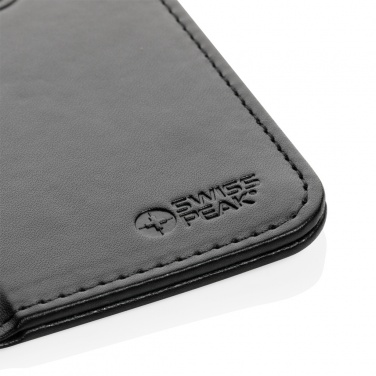Logotrade logo dāvanas foto: Swiss Peak RCS pārstrādāts PU 10 W bezvadu uzlādes peles paliktnis