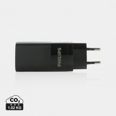 Philips 65 W īpaši ātrs PD 3 portu USB sienas lādētājs