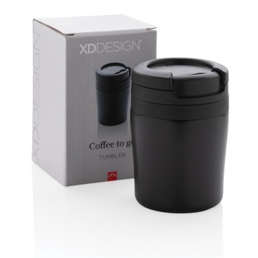Coffee to go termokrūze, 160 ml, melna – detaļas skats 13