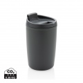 GRS pārstrādāta PP krūze ar atveramu vāku, 300 ml, pelēks