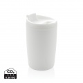 GRS pārstrādāta PP krūze ar atveramu vāku, 300 ml, balts