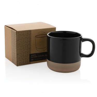 Logotrade korporatīvās dāvanas foto: Glazēta keramikas krūze 360ml