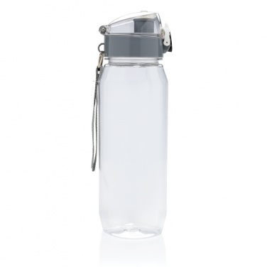 Yide hermētiska slēdzama ūdens pudele no RCS pārstrādātas PET 800 ml, caurspīdīgs – detaļas skats 4