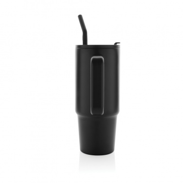 Embrace deluxe RCS pārstrādāta nerūsējošā tērauda termokrūze, 900 ml, melna – detaļas skats 6
