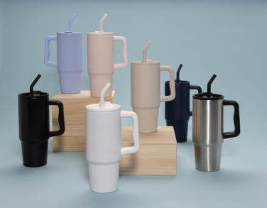 Embrace deluxe RCS pārstrādāta nerūsējošā tērauda termokrūze, 900 ml, melna – detaļas skats 18