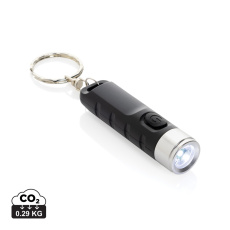 Globix RCS pārstrādāta plastmasas USB atkārtoti uzlādējams atslēgu piekariņa kabatas lukturītis