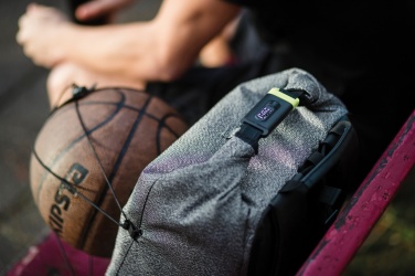 Logotrade ziemassvētku dāvanas foto: Pilsētas pretaizdzīšanas un sagriešanai izturīga mugursoma