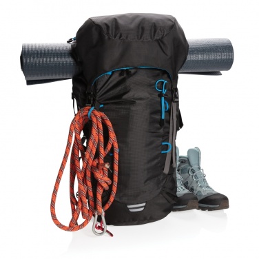 Explorer ribstop liela pārgājienu mugursoma 40L bez PVC, detaļas skats