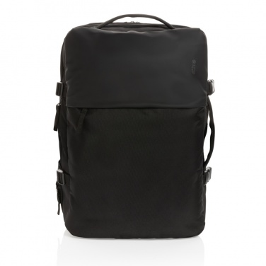 Logotrade logo dāvanas foto: Swiss Peak AWARE™ RPET 15,6 collu paplašināma nedēļas nogales mugursoma