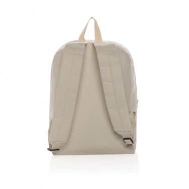 Impact Aware™ 285 gsm rccanvas mugursoma nekrāsota, detaļas skats, gandrīz balts