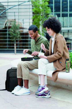 Logotrade Ideja dāvanas foto: Pusdienu kaste no pārstrādāta PP