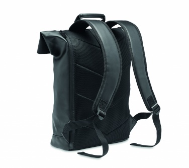 Logotrade Ideja dāvanas foto: Klēpjdatora PU Rolltop mugursoma