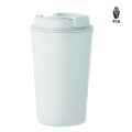 PLA termokrūze ar dubultām sienām, 350 ml, Balts