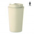 PLA termokrūze ar dubultām sienām, 350 ml, Bēšs