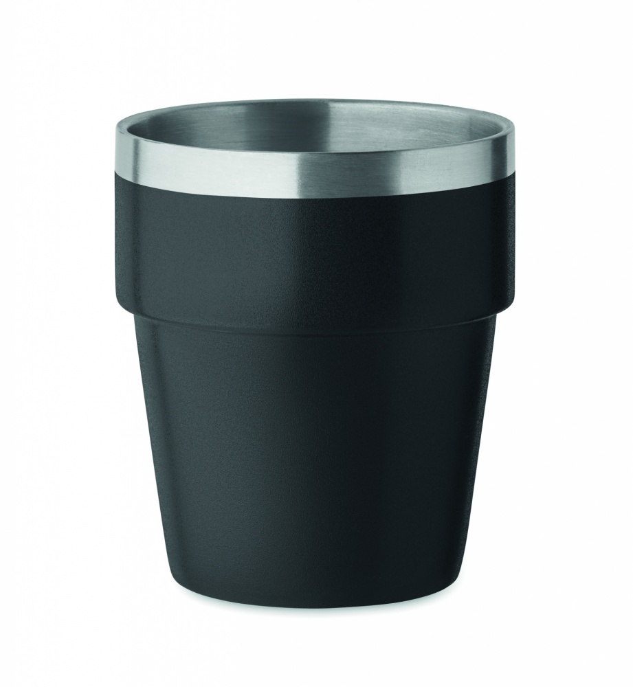 Divsienu trauks 250 ml, Melns – produkta foto