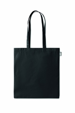 RPET neaustais iepirkumu maisiņš, Melns (MO-MO6188Brand:midoceanSupplier:MidoceanNameEstonian:RPET lausriidest ostukottEnglish:RPET non woven shopping bagRussian:Сумка шоппер из RPETFinnish:RPET kuitukangaskassiGerman:RPET Non Woven EinkaufstascheSwedish: