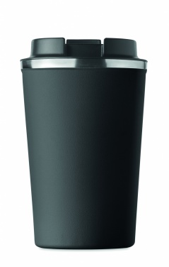 Divsienu trauks 350 ml, Melns (MO-MO6276Brand:midoceanSupplier:MidoceanNameEstonian:Termoskruus topeltseinaga Brace, 350 mlEnglish:Double wall tumbler Brace 350 mlRussian:Термостакан 350 млFinnish:Takeaway muki Brace, 350 mlGerman:Doppelwandiger Becher 35