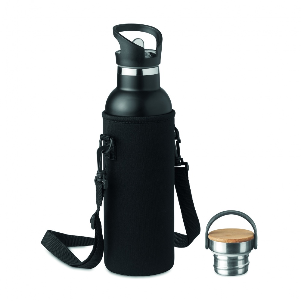Logotrade korporatīvās dāvanas foto: Divsienu kolba 700ml