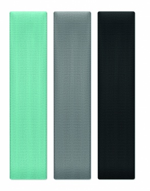 Logotrade ziemassvētku dāvanas foto: 3 fitnesa joslu komplekts somiņā