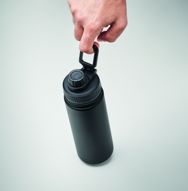 Dubultsienu pudele 500 ml, Melns – detaļas skats 4
