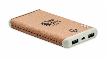 Logotrade biznesa dāvanas foto: Bezvadu 10000mAh PowerBank