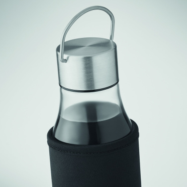 Logotrade biznesa dāvanas foto: Stikla pudele 500 ml