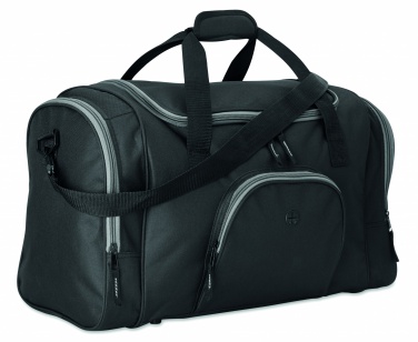 Sporta soma 600D, Melns – detaļas skats 2