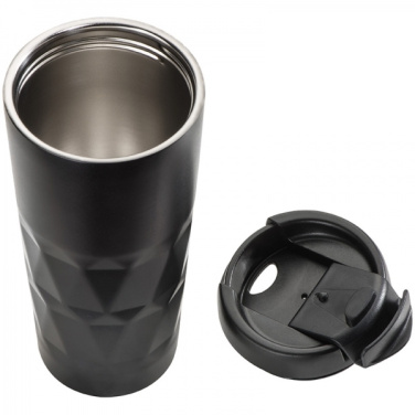 Termokrūze COMO 500 ml, melna – detaļas skats 2