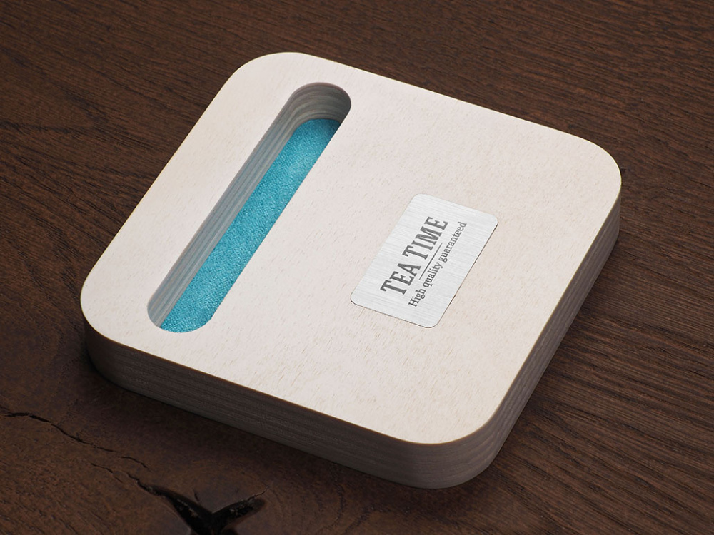 Logotrade Ideja dāvanas foto: Koka telefona statīvs 1848121