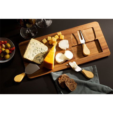 Logotrade ziemassvētku dāvanas foto: Wooosh Queso servēšanas paplāte