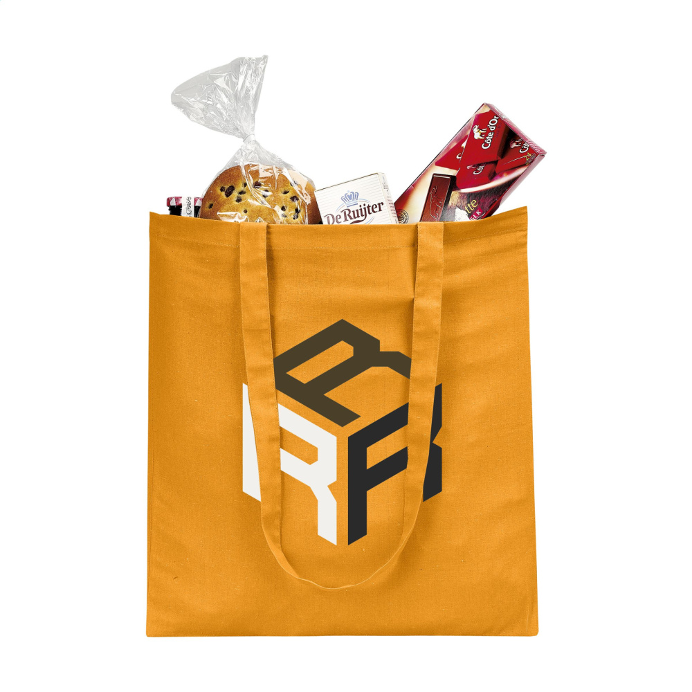 Logotrade logo dāvanas foto: Shoppy Color Bag (135 g/m²) kokvilnas maisiņš