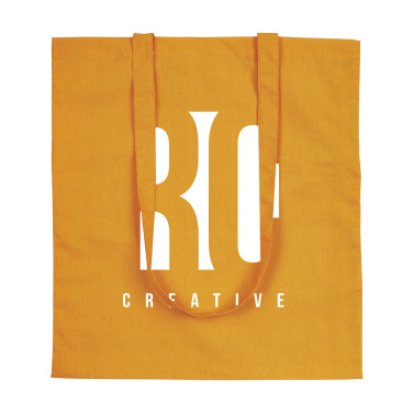 Logotrade ziemassvētku dāvanas foto: Shoppy Color Bag (135 g/m²) kokvilnas maisiņš