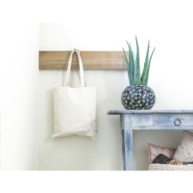 Logotrade biznesa dāvanas foto: Organiskās kokvilnas GOTS Shopper maisiņš (140 g/m²).