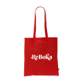 Shoppy Color Bag GRS pārstrādāta kokvilna (150 g/m²), sarkans